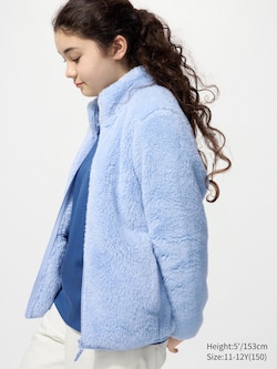 Fluffy Yarn Fleece Full-Zip Jacket