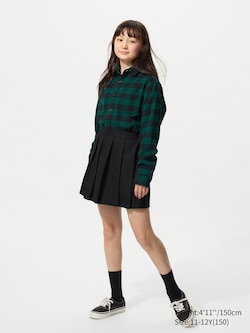 Pleated Mini Skort