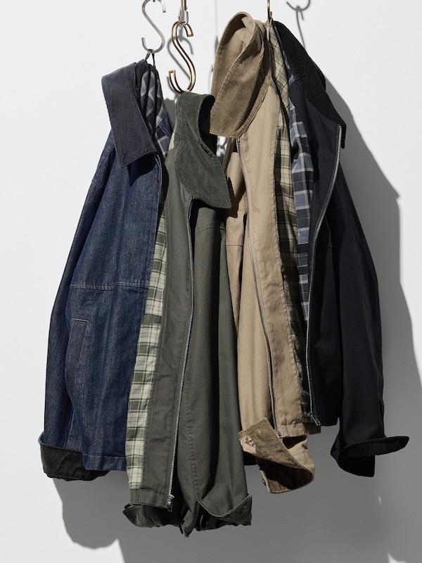 Zip-Up Short Blouson