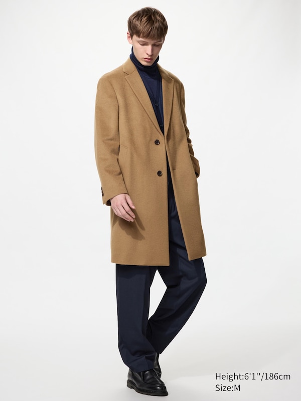 Wool Cashmere Chesterfield Coat