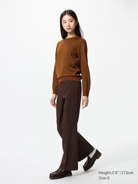 100% Merino Crew Neck Sweater