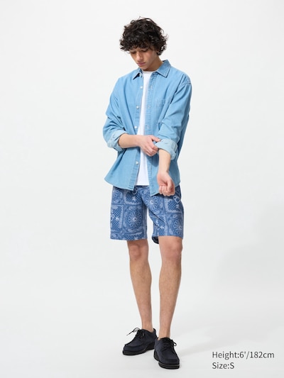 Disney in Blue Lounge Shorts