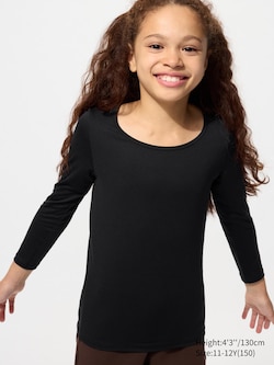 HEATTECH Scoop Neck Long Sleeve T-Shirt