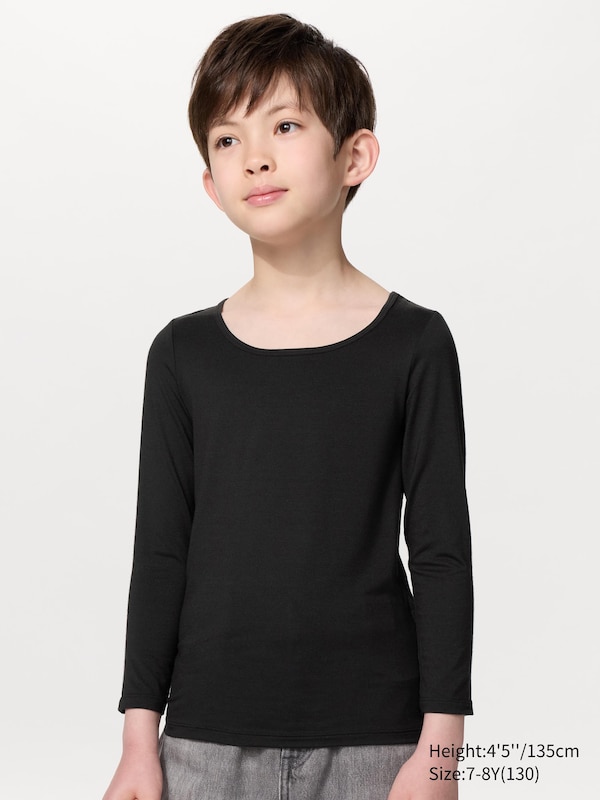 HEATTECH Scoop Neck Long Sleeve T-Shirt