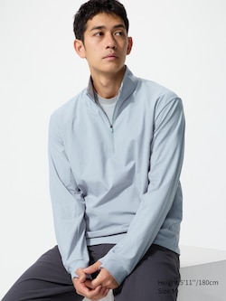 DRY-EX UV Protection Half Zip T-Shirt