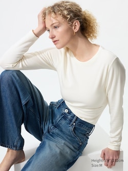 HEATTECH ULTRA WARM Crew Neck Long Sleeve T-Shirt