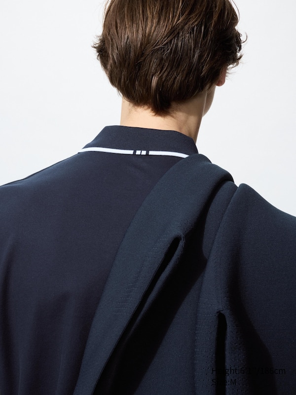 Roger Federer AIRism Cotton Pique Polo