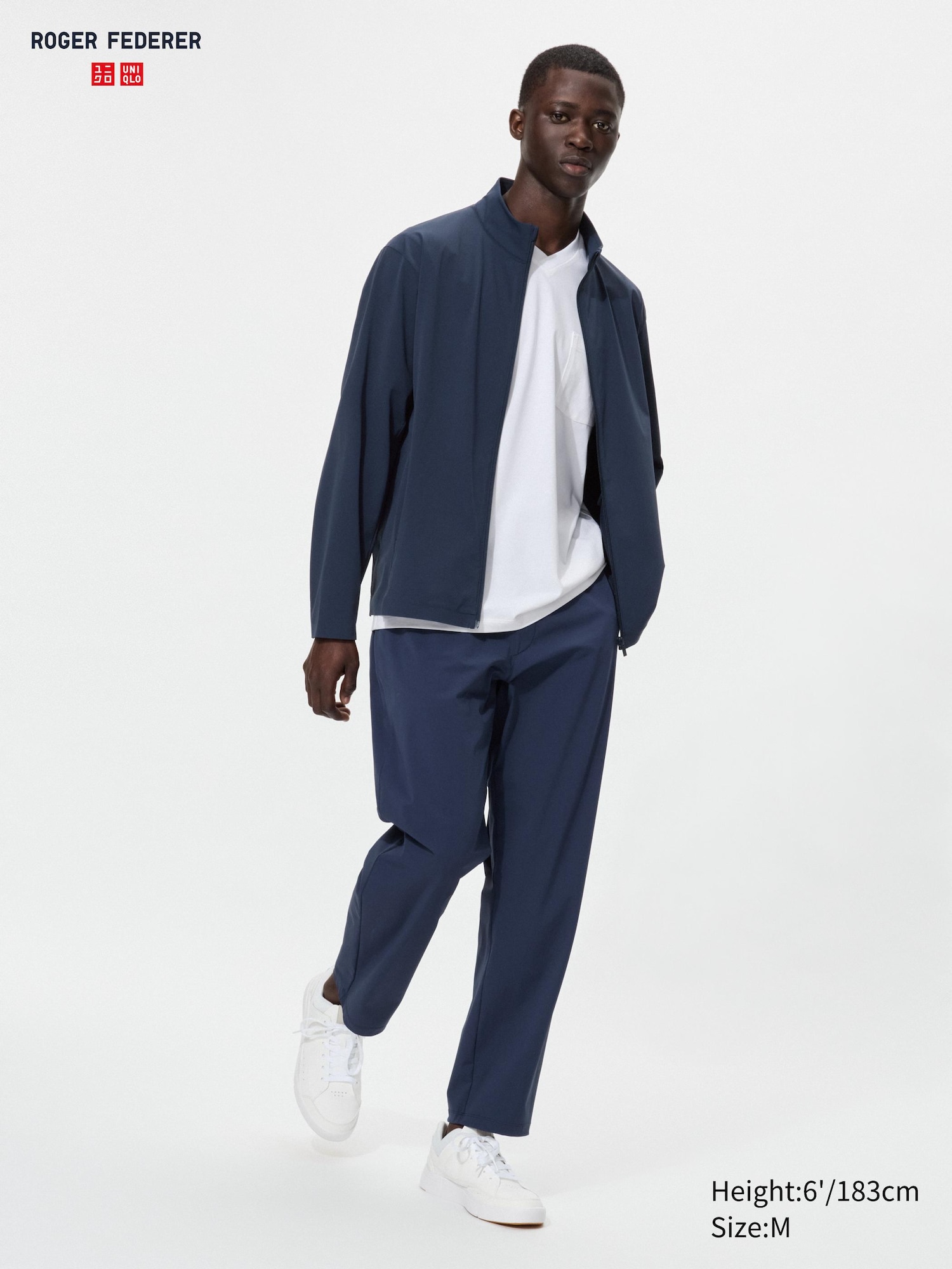 Men's Roger Federer Ultra Stretch Active Pants | UNIQLO AU