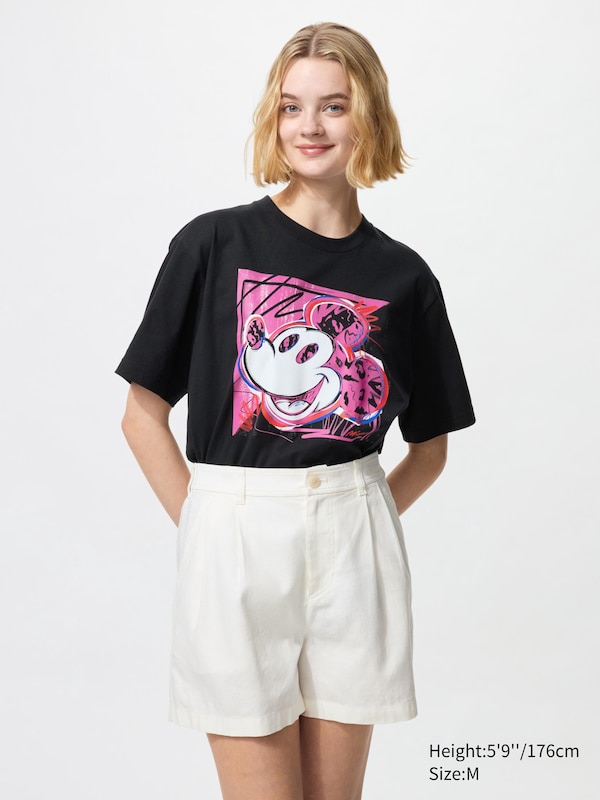 Disney’s Mickey Faces UT Graphic T-Shirt