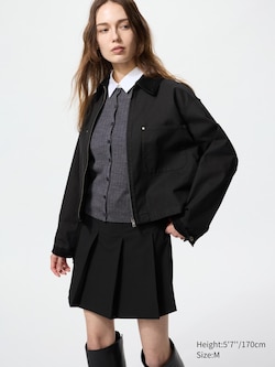 Zip-Up Short Jacket