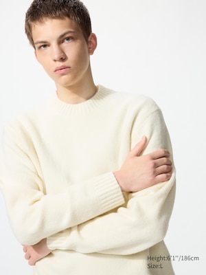 Souffle Yarn Crew Neck Sweater