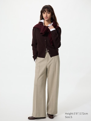 Brushed Jersey Wide Pants