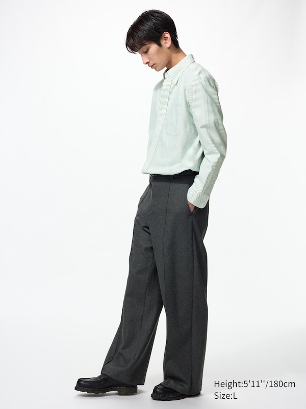 Brushed Jersey Wide Pants