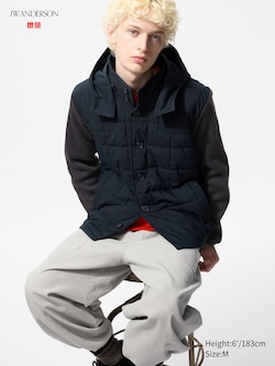 UNIQLO and JW ANDERSON Combination Quilted Jacket