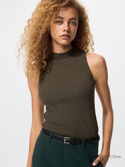 Washable Knit Sleeveless BRA TOP