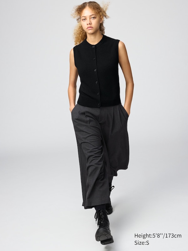 UNIQLO : C Cashmere Crew Neck Short Vest