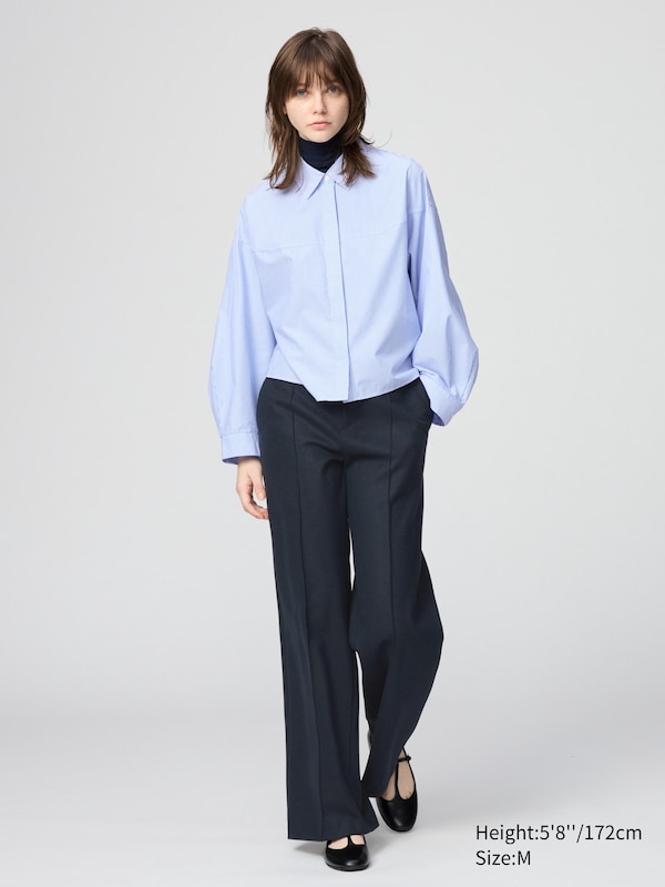 UNIQLO : C Cotton Cocoon Long Sleeve Shirt