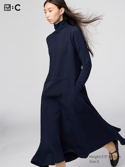 UNIQLO : C Half-Zip Sleeveless Dress