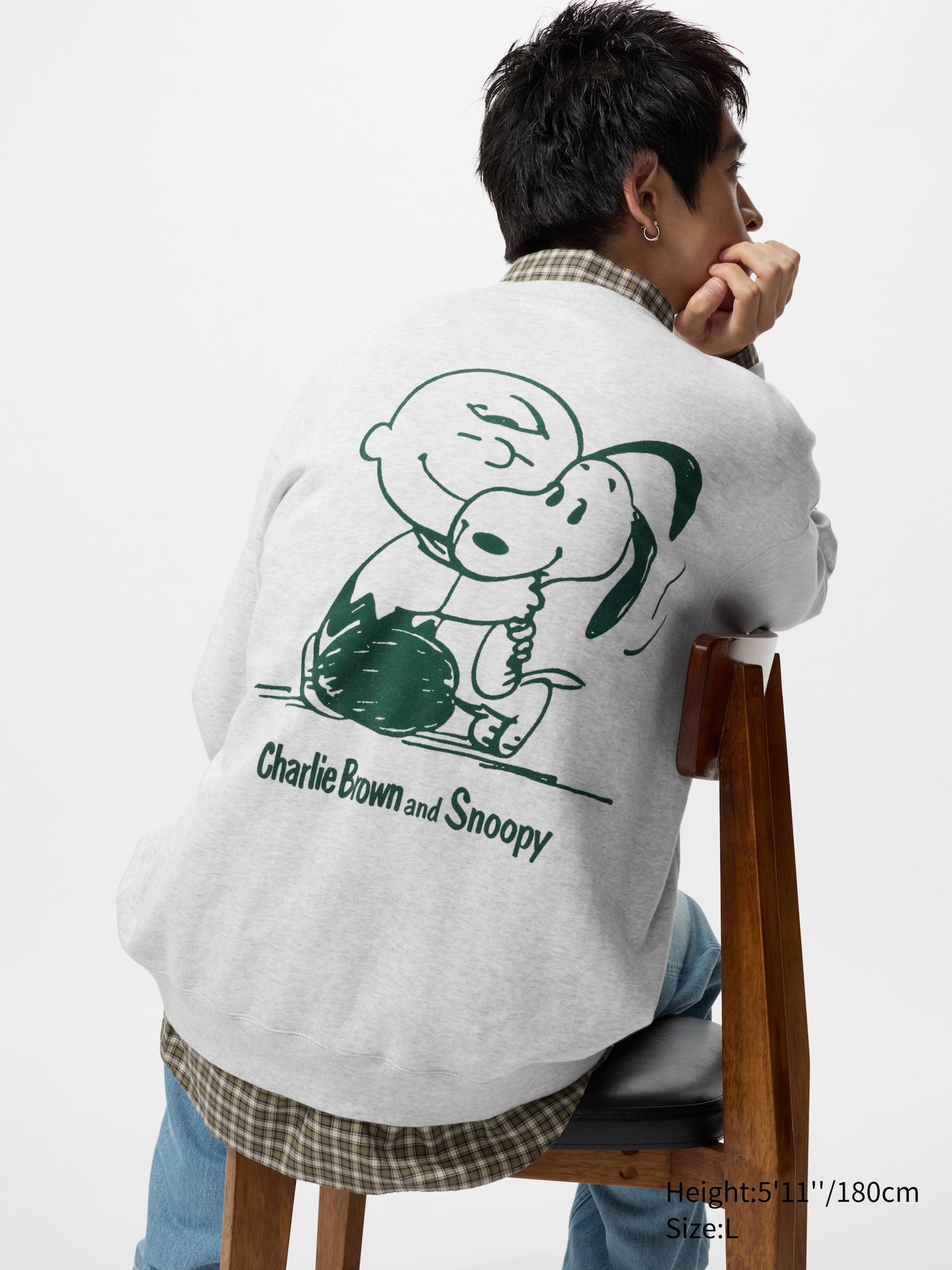 Men's PEANUTS Sweatshirt | UNIQLO AU