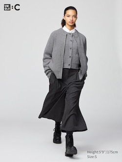 UNIQLO : C Crew Neck Full-Zip Cardigan
