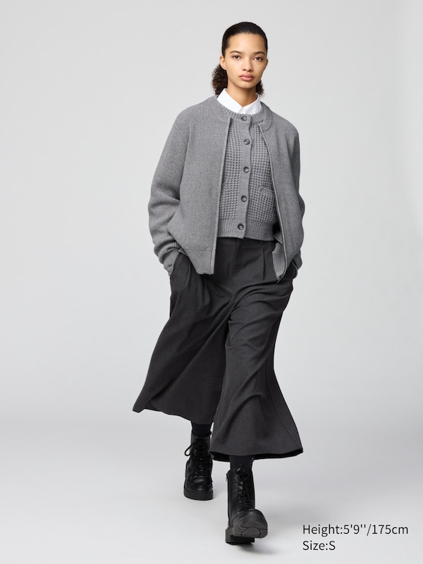 UNIQLO : C Crew Neck Full-Zip Cardigan