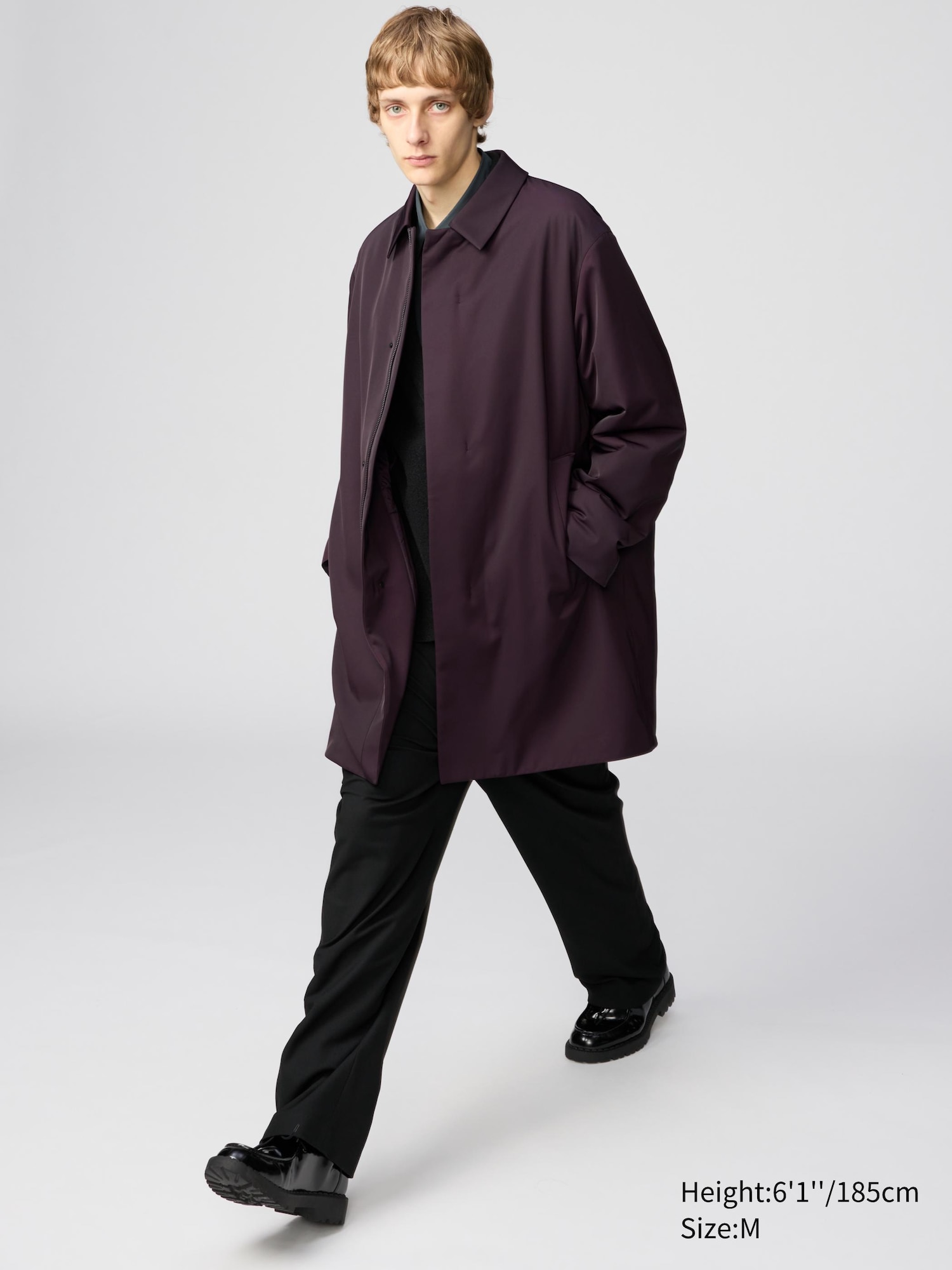 Men's UNIQLO : C PUFFTECH Half Coat | UNIQLO AU Men's UNIQLO : C PUFFTECH Half Coat | UNIQLO AU