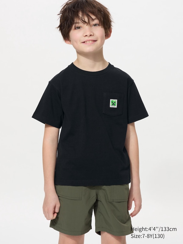 KIDS Minecraft UT Graphic T-Shirt