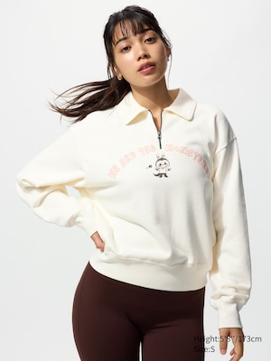 POP MART Half-Zip Sweatshirt | THE MONSTERS