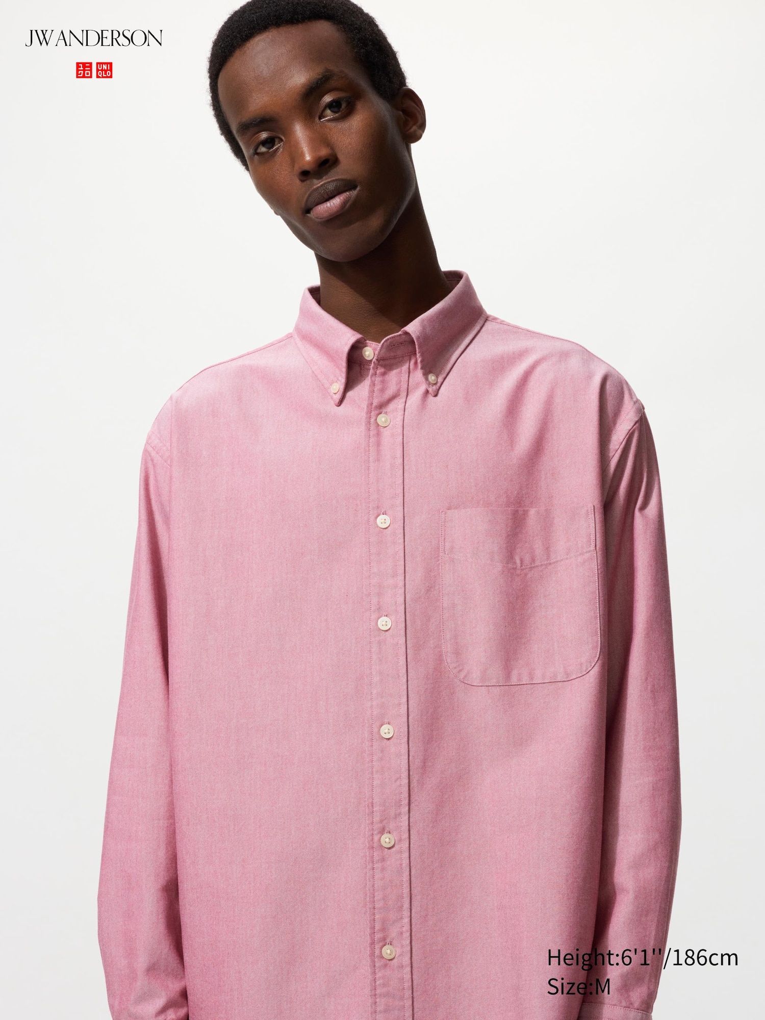 UNIQLO and JW ANDERSON Oxford Oversized Long Sleeve Shirt