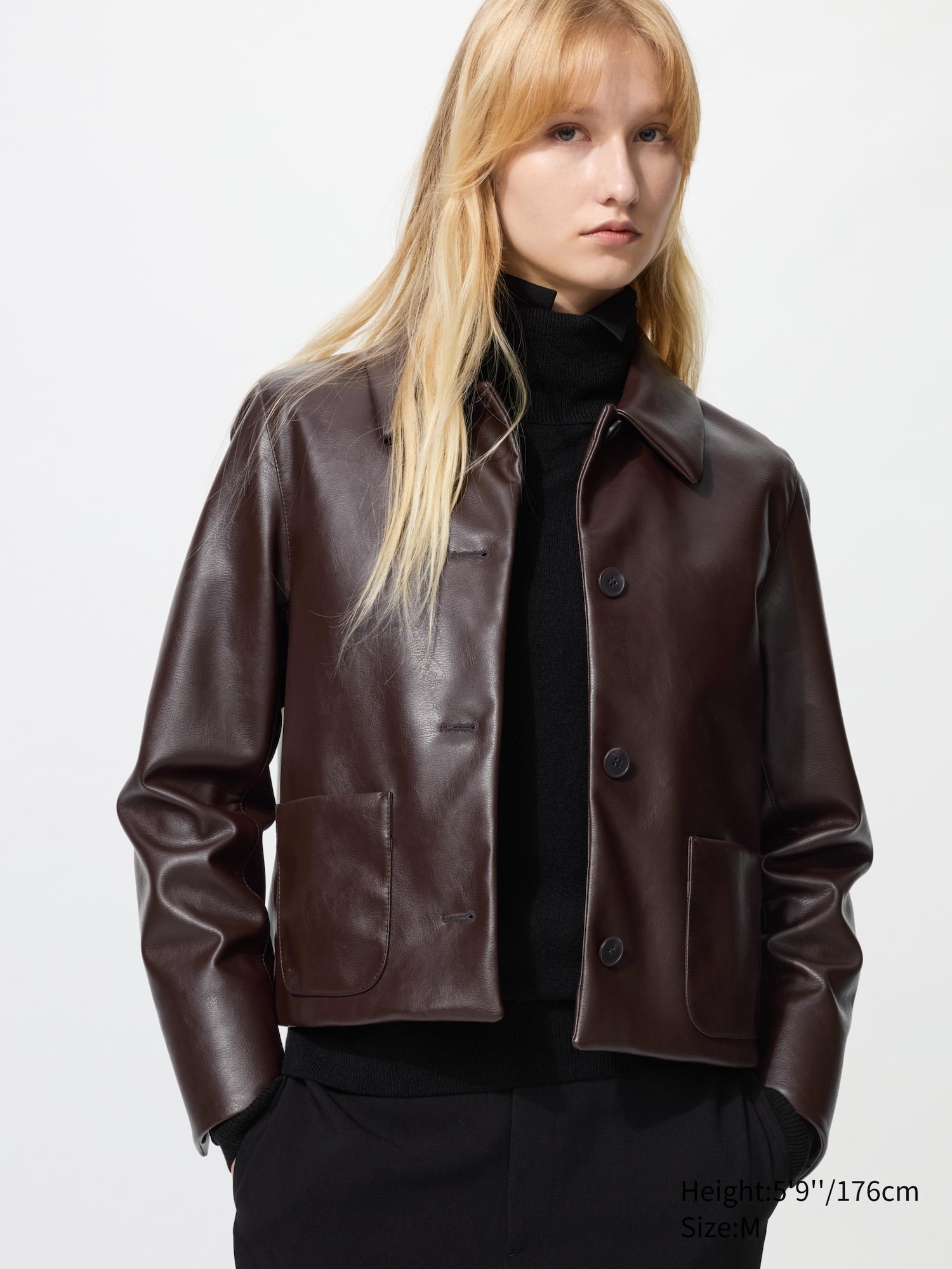 Women's Coated Short Jacket | UNIQLO AU