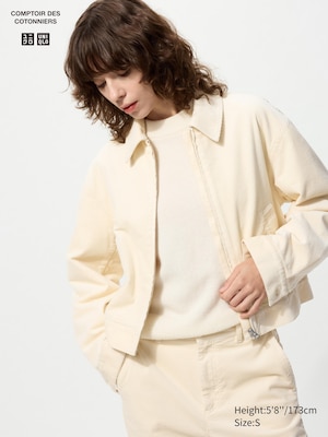 COMPTOIR DES COTONNIERS Corduroy Short Jacket
