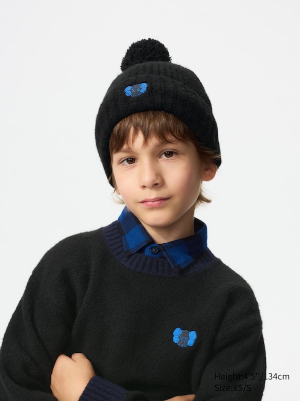 KIDS KAWS HEATTECH Knitted Cap