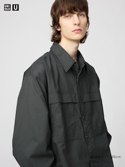 Uniqlo U Utility Oversized Long Sleeve Shirt