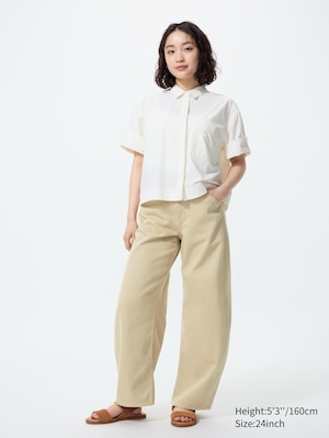 Baggy Barrel Leg Jeans | Shorter Length