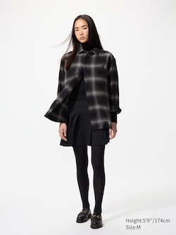 Flannel Checked Long Sleeve Shirt