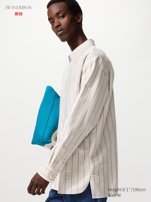 UNIQLO and JW ANDERSON Oxford Oversized Long Sleeve Shirt