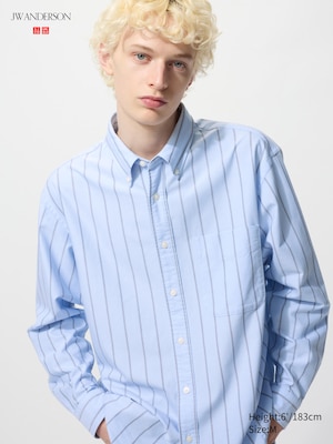 UNIQLO and JW ANDERSON Oxford Oversized Long Sleeve Shirt