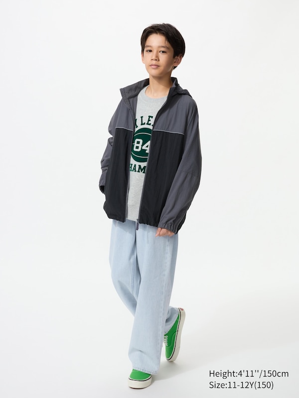 KIDS Pocketable UV Protection Parka