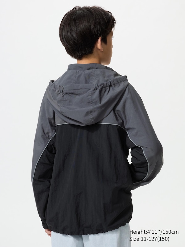 KIDS Pocketable UV Protection Parka