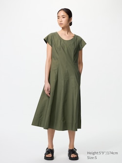 Cotton Flare Dress