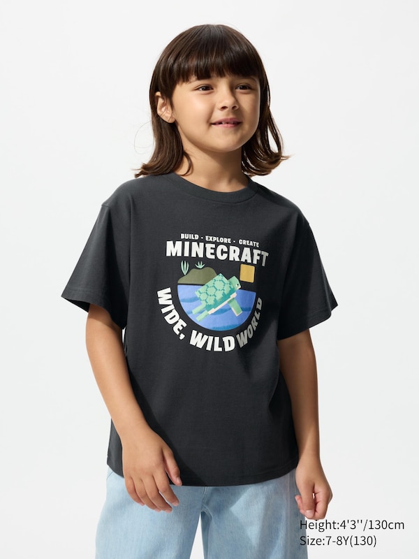 KIDS Minecraft UT Graphic T-Shirt