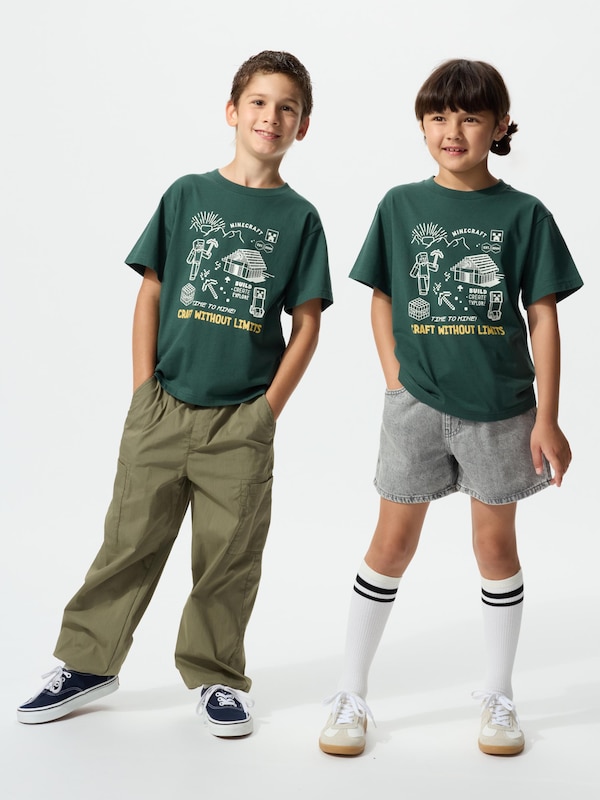 KIDS Minecraft UT Graphic T-Shirt