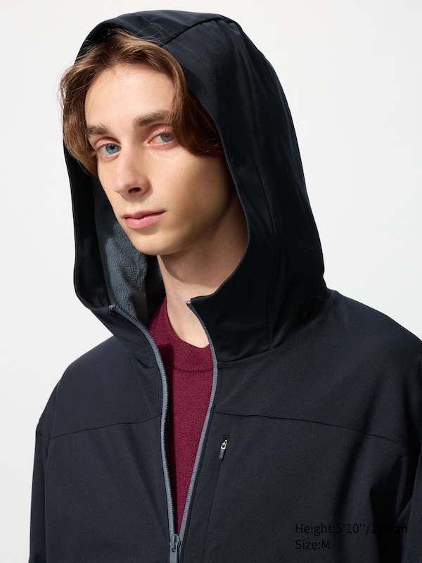 Windproof Fleece Hoodie