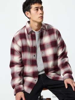 Flannel Checked Long Sleeve Shirt