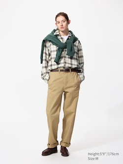 Flannel Checked Long Sleeve Shirt