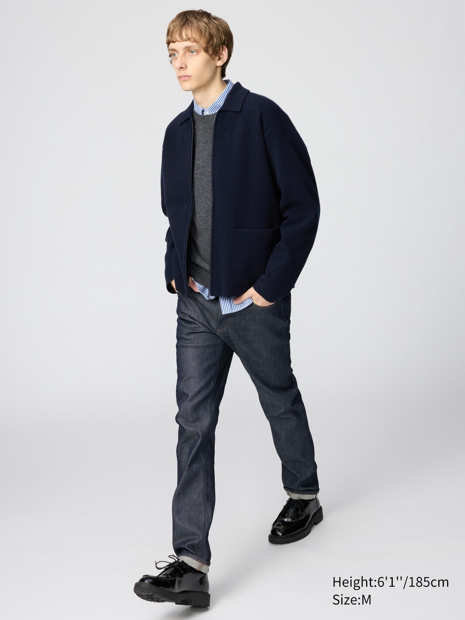 Unisex UNIQLO : C Knitted Full-Zip Jacket | UNIQLO AU
