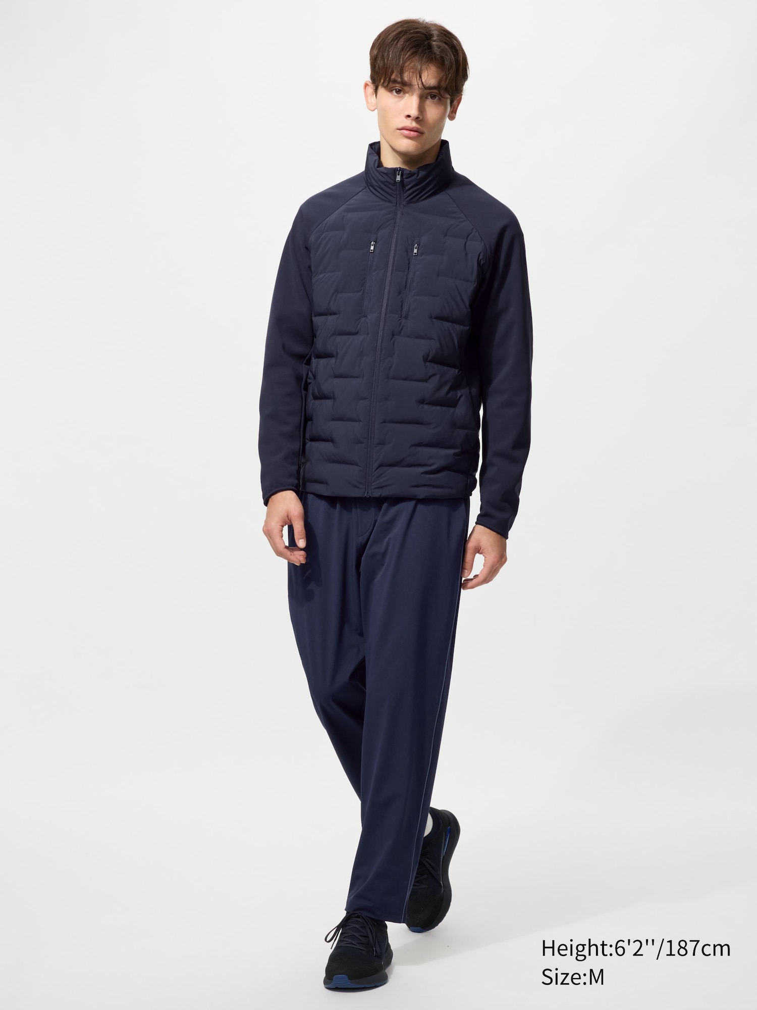 SWEDEN ATHLETE COLLECTION コンビネーションパフテック Men's UNIQLO x SWEDEN ATHLETE COLLECTION Combination PUFFTECH