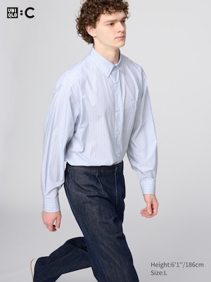 UNIQLO : C Broadcloth Oversized Shirt