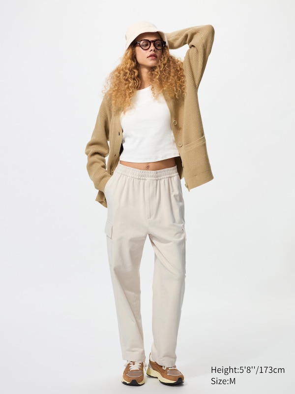Relaxed V Neck Cardigan