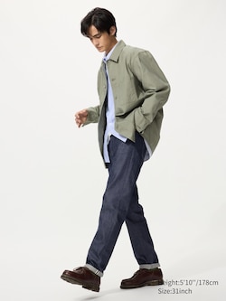 Slim Straight Jeans | Selvedge